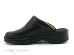 Sortie ? Arima ? DOG Noir - Sabot Homme Talon Epais - Cuir Noir ? -Airplum Shop unnamed file 1004