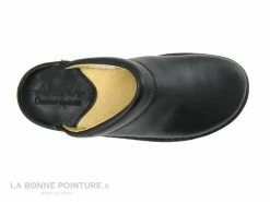 Sortie ? Arima ? DOG Noir - Sabot Homme Talon Epais - Cuir Noir ? -Airplum Shop unnamed file 1007