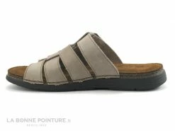 Meilleure vente ? Fly Flot FIZBO Taupe - Mule Homme Reglable Cuir Beige ? -Airplum Shop unnamed file 1011