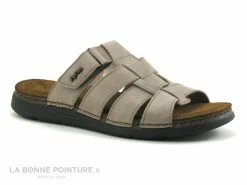 Meilleure vente ? Fly Flot FIZBO Taupe - Mule Homme Reglable Cuir Beige ? -Airplum Shop unnamed file 1013