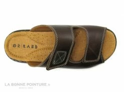 Sortie ⭐ Orland 2050 Marron - Mule Homme En Cuir - Brides Velcro ✔️ -Airplum Shop unnamed file 1041