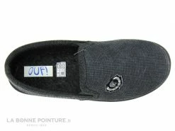 Remise ? Ouf ! Ouf BARTIN Gris - Petit Carreaux - Ecusson - Chausson Homme ? -Airplum Shop unnamed file 106