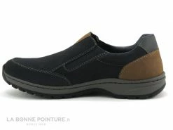 Tout neuf ⭐ Rieker 03356-14 - Bleu Marine - Noir - Camel - Mocassin Homme ⭐ -Airplum Shop unnamed file 1159