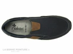 Tout neuf ⭐ Rieker 03356-14 - Bleu Marine - Noir - Camel - Mocassin Homme ⭐ -Airplum Shop unnamed file 1162