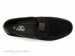 Sortie ? Point D Orgues Homme Point D'Orgues FABIO 2A Bleu Marine - Marron - Mocassin ? -Airplum Shop unnamed file 1183