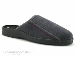 Grosses soldes ? Lollans - Pantoufle Homme Velours Gris - 002B-052 - Mule ?