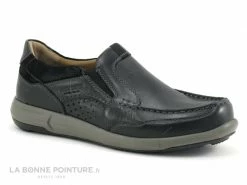 Meilleur prix ⌛ Josef Seibel 25319 Enrico Noir - Mocassin Confort Homme Cuir Noir ?