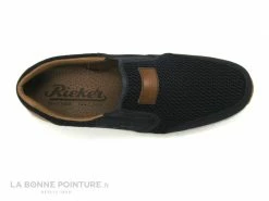 Nouveau ❤️ Rieker 08869-14 - Bleu - Marron - Chaussure Homme Sans Lacet ? -Airplum Shop unnamed file 1302