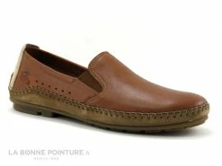 Nouveau ? Homme Fluchos F1174 DORIAN Cuero - Mocassin Souple Cuir Marron ?