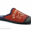Promo ? ZEL'S Zels 7549 Rouge - Bleu Marine - Ancre - Pantoufle Mule Homme ? -Airplum Shop unnamed file 157