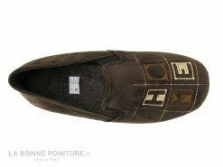 Vente flash ⌛ Koyuk Dinamic Koyuk 530776 Choco - Chausson Homme Velours Marron HOME ? -Airplum Shop unnamed file 162