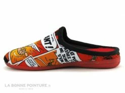 Vente flash ? La Maison De L'Espadrille Maison Espadrille ASTERIX A10H - Rouge - Pantoufle Mule Homme ? -Airplum Shop unnamed file 183