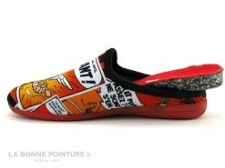 Vente flash ? La Maison De L'Espadrille Maison Espadrille ASTERIX A10H - Rouge - Pantoufle Mule Homme ? -Airplum Shop unnamed file 184