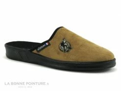 De gros ? Airplum FERBANK Camel - Pantoufle Mule Homme Souple ?