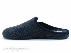 Meilleure affaire ? Ouf ! Ouf BILON Marine Gris - Rayures Et Carreaux - Pantoufle Mule Homme ? -Airplum Shop unnamed file 192
