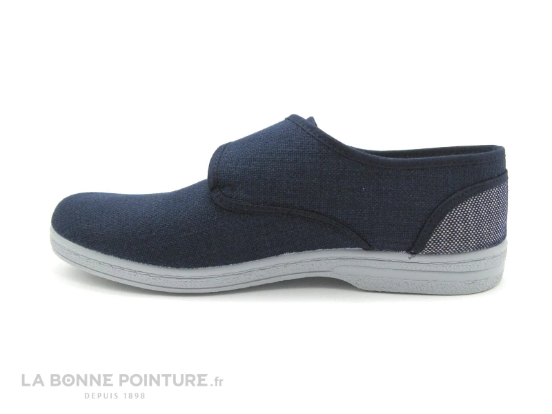 Le moins cher ? Ouf ! Ouf 797 REGULE Marine - Chausson Velcro Homme ? 2 Le moins cher ? Ouf ! Ouf 797 REGULE Marine - Chausson Velcro Homme ? – Image 2