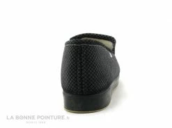 Grosses soldes ? Ouf ! Ouf CANAL Gris Noir - Charentaise Homme Intérieur Laine ? -Airplum Shop unnamed file 313