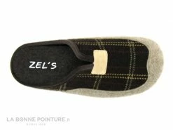 Meilleure affaire ? ZEL'S Zels 84183 Marron Ecossais -Beige - Pantoufle Mule Homme ? -Airplum Shop unnamed file 348