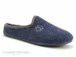 Le moins cher ? ZEL'S Zels 8581 Bleu Marine Et Gris - Pantoufle Mule Homme ⭐ -Airplum Shop unnamed file 354