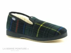 Nouveau ? Homme Semelflex Calolene Ecossais - Chausson Fourre ❤️