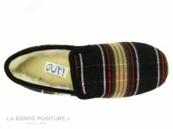 Les meilleures critiques de ? Ouf ! Ouf CIDEO Noir Beige Rouge - Rayures - Chausson Homme Interieur Laine ? -Airplum Shop unnamed file 436