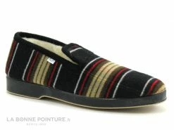 Les meilleures critiques de ? Ouf ! Ouf CIDEO Noir Beige Rouge - Rayures - Chausson Homme Interieur Laine ? -Airplum Shop unnamed file 438