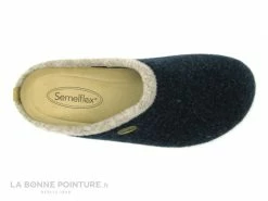 Offres ❤️ Semelflex OURALE Marine - Bordure Beige - Pantoufle Mule Homme ? -Airplum Shop unnamed file 45