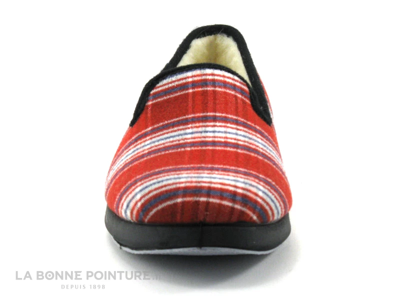 Tout neuf ? Semelflex TOMMFLEX Bordeaux - Rouge Ecossais - Charentaise Homme ? 2 Tout neuf ? Semelflex TOMMFLEX Bordeaux - Rouge Ecossais - Charentaise Homme ? – Image 2