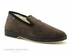 Bon marché ? Saez VIRGINIA 001 Marron - Pantoufle Homme ?