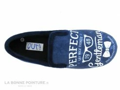 Bon marché ❤️ Ouf ! Ouf COZARO Marine - Perfect Gentleman - Charentaise Homme ? -Airplum Shop unnamed file 525