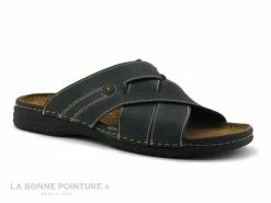 Meilleure vente ❤️ Moran's Morans PAZI Noir - Mule Homme - Premiere Cuir ?