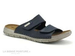 Sortie ? Inblu DT31RY01 Bleu Marine - Brides Velcro - Mule Homme ?