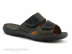 Promo ? Arima DAVIS Marron - Mule Homme 2 Velcros ⭐