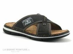 Coupon ? Point D Orgues REMINDER 09 Black Marron - Mule Homme ?