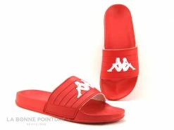 Meilleur prix ? Kappa MATESE MAN Rouge - 304NC40 - Mule Piscine Homme ?
