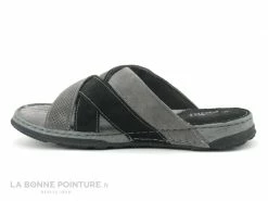 Tout neuf ? Point D Orgues TEJHO DECOT Noir Gris - Mule Cuir Homme ⭐ -Airplum Shop unnamed file 715