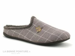 Bon marché ? ZEL'S Zels 8543 Cuero - Pantoufle Mule Homme Marron A Carreaux ? -Airplum Shop unnamed file 76