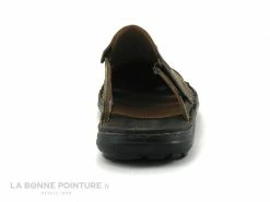 Grosses soldes ? Arima DOVAL Marron - Sabot Homme Reglable Velcro ? -Airplum Shop unnamed file 767