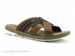 Budget ⭐ Moran's Morans TAFIL Marron - Marine - Bride Croisees - Mule Homme ?