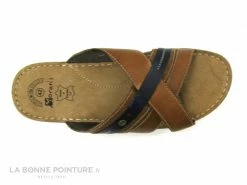 Budget ⭐ Moran's Morans TAFIL Marron - Marine - Bride Croisees - Mule Homme ? -Airplum Shop unnamed file 807