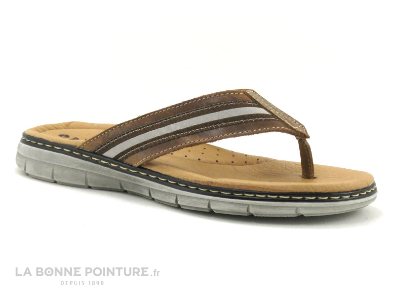 Sortie ? Orland 2042 Camel - Tong Homme Cuir Marron ⌛ 1 Sortie ? Orland 2042 Camel - Tong Homme Cuir Marron ⌛