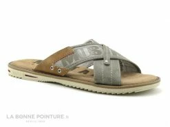 Tout neuf ? Mustang ? Shoes Mustang 4152 703 318 Gris Taupe - Mule Homme ⭐