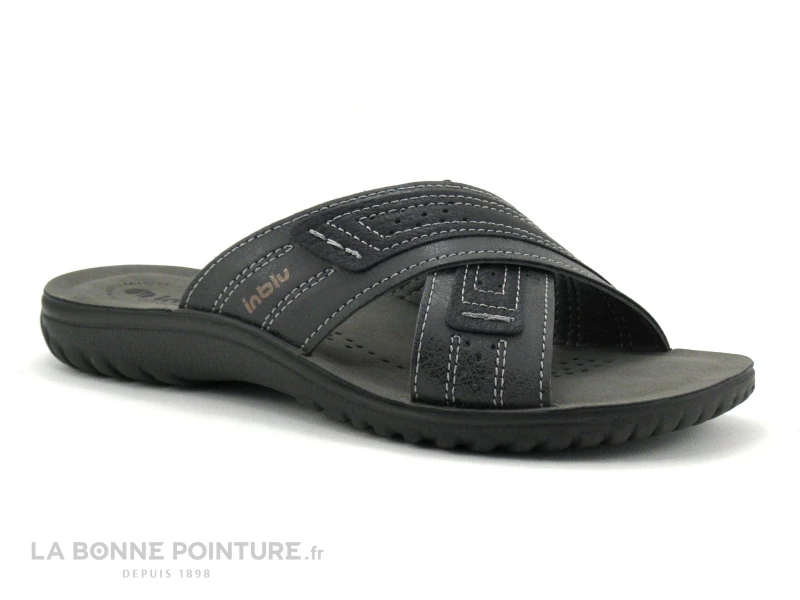 Coupon ✨ Inblu FNA54F01 Anthracite - Mule Homme ? 1 Coupon ✨ Inblu FNA54F01 Anthracite - Mule Homme ?