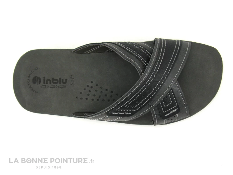 Coupon ✨ Inblu FNA54F01 Anthracite - Mule Homme ? 3 Coupon ✨ Inblu FNA54F01 Anthracite - Mule Homme ? – Image 3