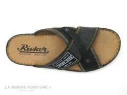 Le moins cher ? Rieker 21064-01 Noir Gris - Mule Homme Brides Croisees ? -Airplum Shop unnamed file 938