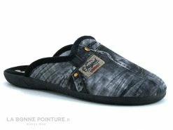 Les meilleures critiques de ? Ouf ! Ouf ACIGNE Noir - Gris - Aspect ? Jeans - Pantoufle Mule Homme ?