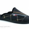 Sortie ✔️ Ouf ! Ouf ABIDOS Noir Gris Jaune Ecossais - Pantoufle Mule Homme ? -Airplum Shop unnamed file 99